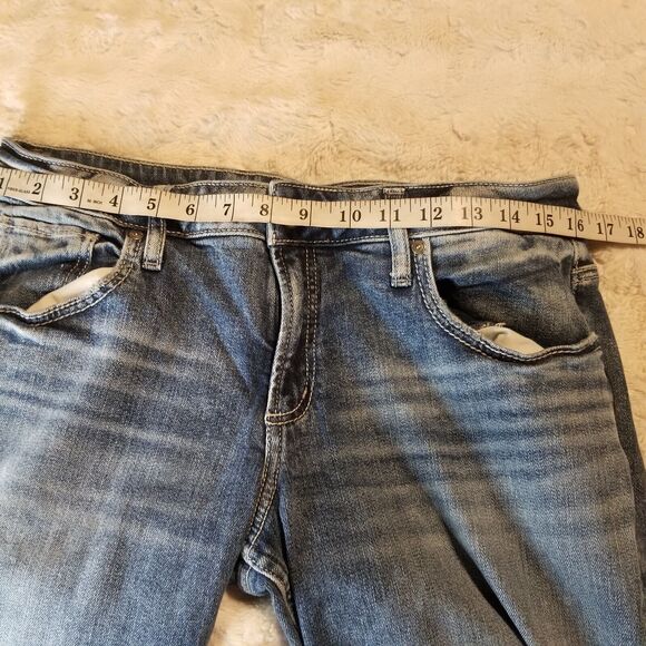 Silver Jeans Womens 30x 29 Boyfriend Distressed Fluid Denim Medium Wash … - Picture 7 of 12